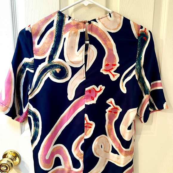 NWT Carleen Boykin Tee Silk Blouse - Picture 10 of 13